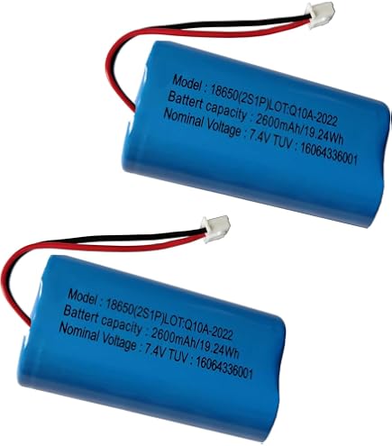 7.4v 18650 Lithium Battery 3600mah/5200mah Rechargeable Battery